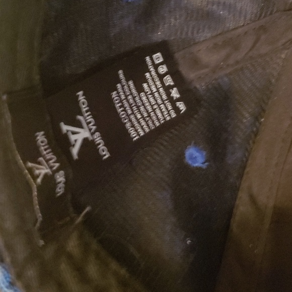 Louis Vuitton blue baseball cap - Picture 2 of 3